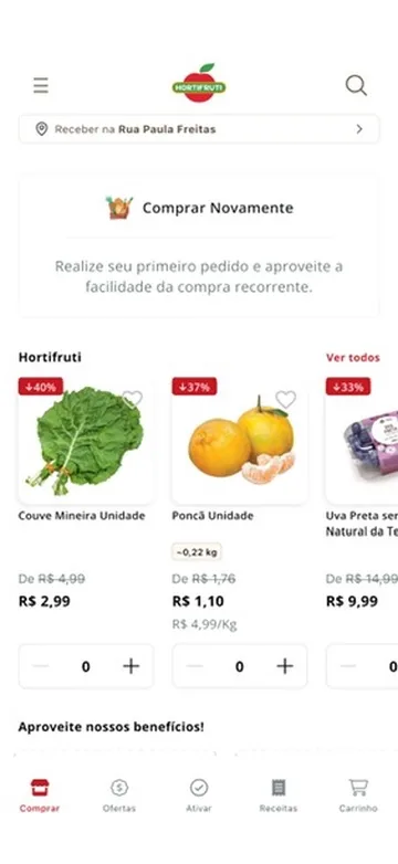 Hortifruti Natural da Terra App